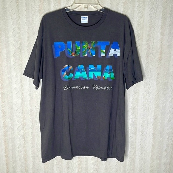 ❤️ PORT & COMPANY Punta Cana Tshirt Size XL - Picture 2 of 4